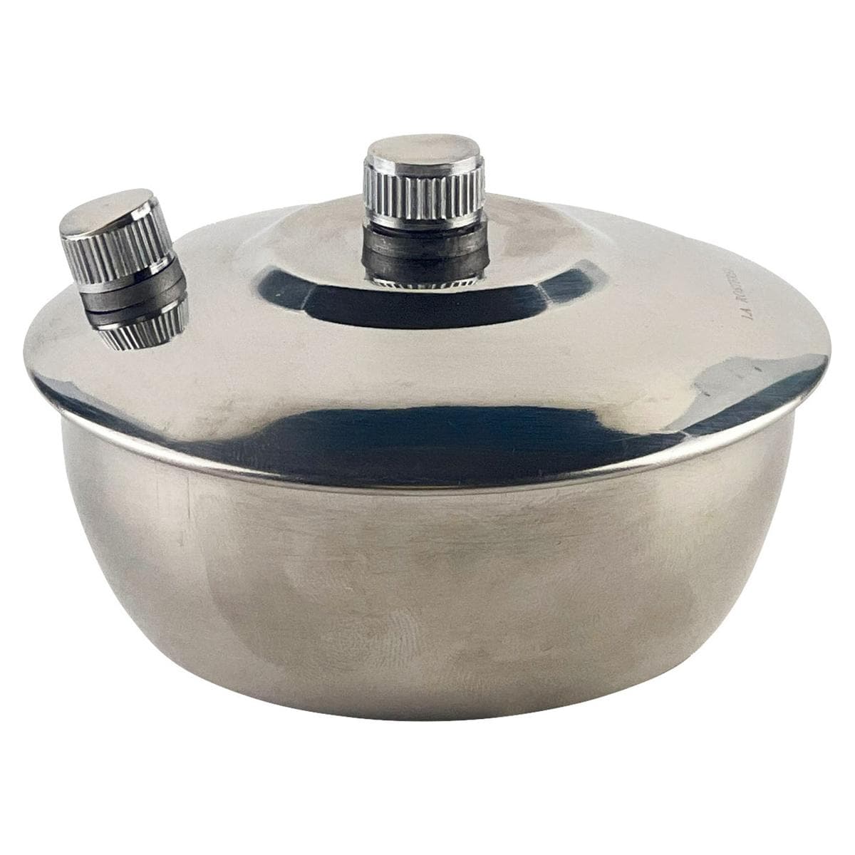 Spirituslampe aus Edelstahl - Fassungsvermögen 60 ml