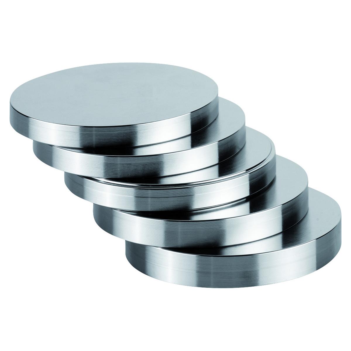 optimill acero - Ø 98,5 mm, Stärke 10 mm ohne Stufe