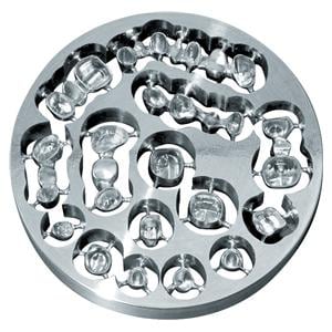 optimill acero - Ø 98,5 mm, Stärke 10 mm ohne Stufe