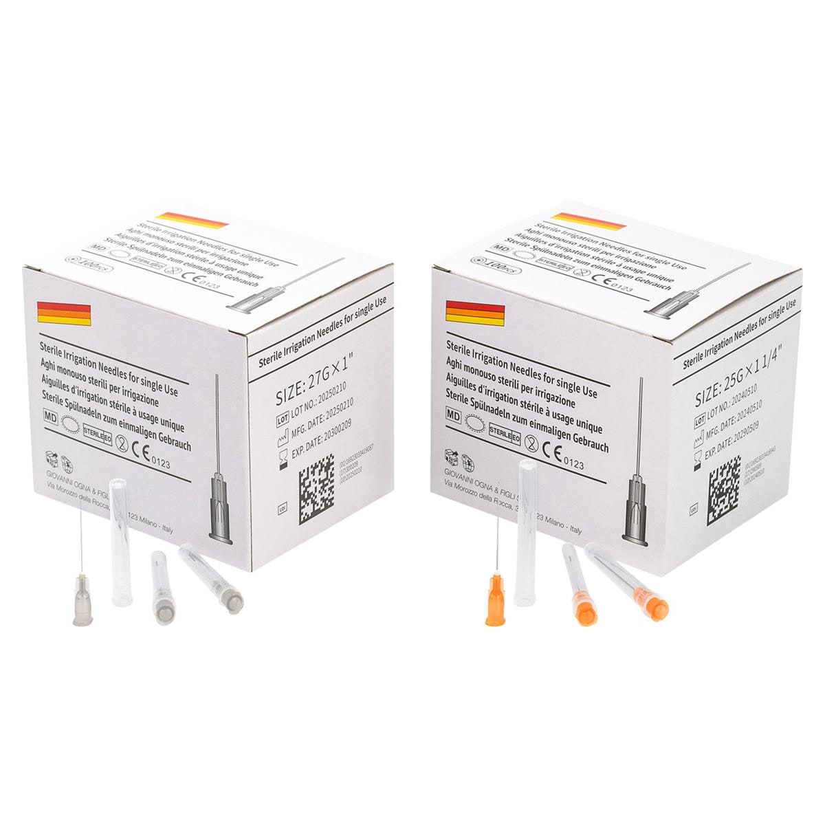 Spülnadeln - 25G, Ø 0,5 x 32 mm, Packung 100 Stück