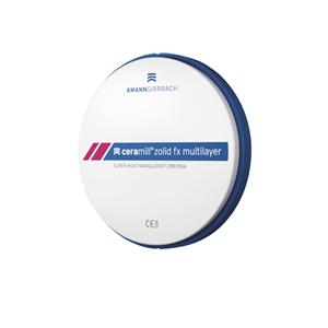 ceramill® zolid fx multilayer - Ø 98 mm - 0/A1, Stärke 14 mm