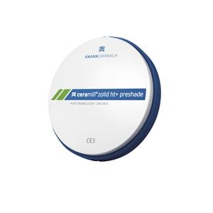 ceramill® zolid ht+ preshade - Ø 98 mm - A1, Stärke 14 mm