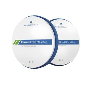 ceramill® zolid ht+ white - Ø 98 mm - Stärke 25 mm