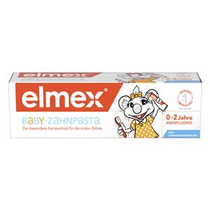 elmex® Baby-Zahnpasta (0-2 Jahre) - Tuben 12 x 50 ml