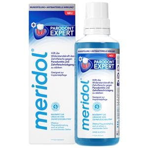 meridol® Parodont Expert Mundspülung - Flasche 6 x 400 ml