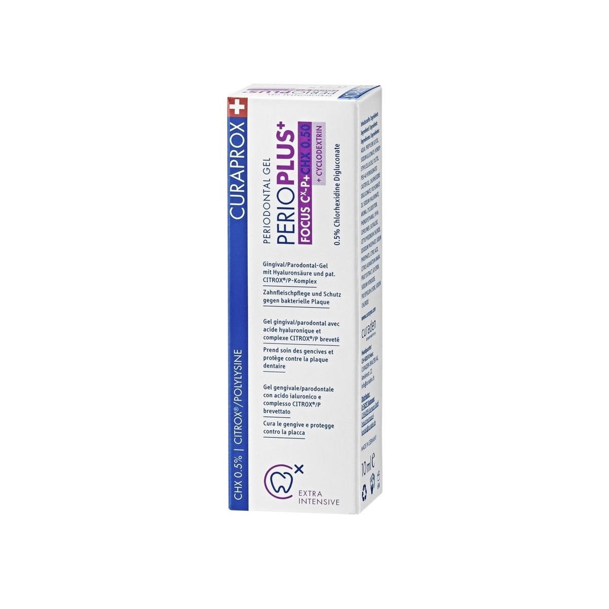 CURAPROX Perio Plus+ Focus Gel CHX - Tube 10 ml