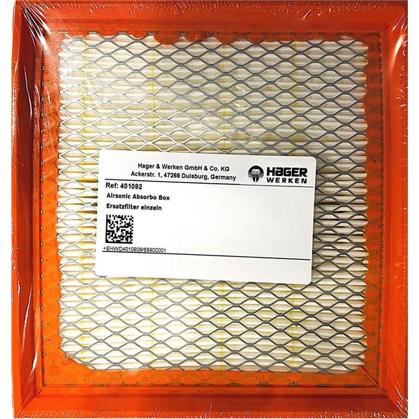 Filter für Abstrahlmaterial - Für Airsonic Absorbo Box II