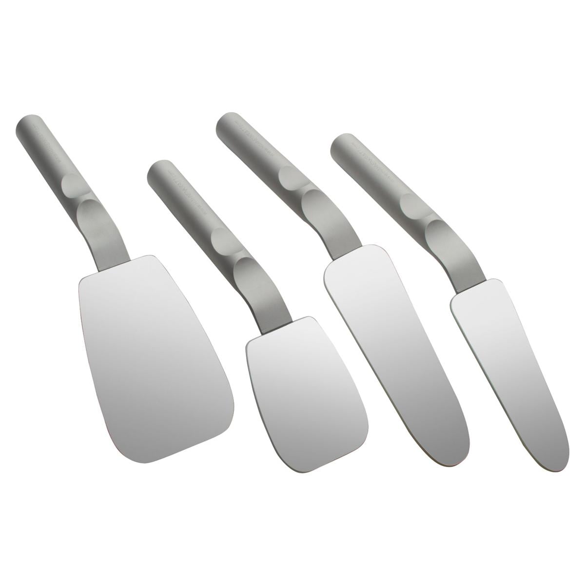 Fotospiegel FS Rhodium mit Griff, abgewinkelt - Größe 58 x 76 mm