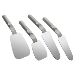 Fotospiegel FS Rhodium mit Griff, abgewinkelt - Größe 58 x 76 mm