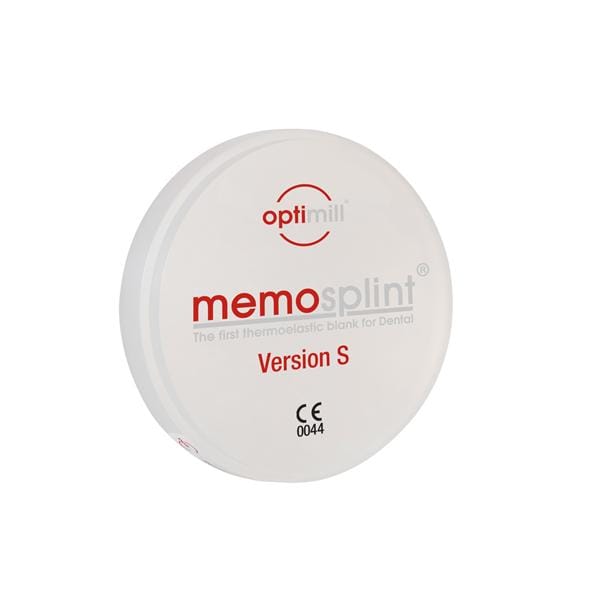 optimill memosplint Version S - Größe 20 x 98,3 mm mit Stufe