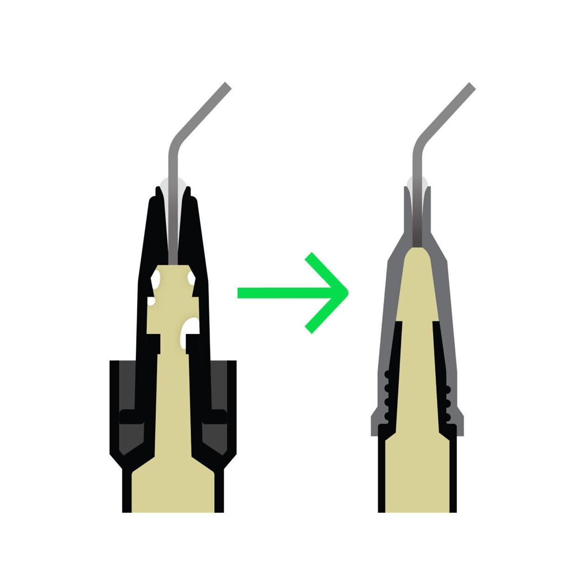 3M™ Filtek™ Easy Match Fließfähiges Komposit - Nachfüllpackung - Warm, Spritze 2 x 2 g, 20 Tips