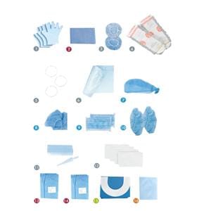 Chirurgisches Duo-Set - Set mit 5 Packungen