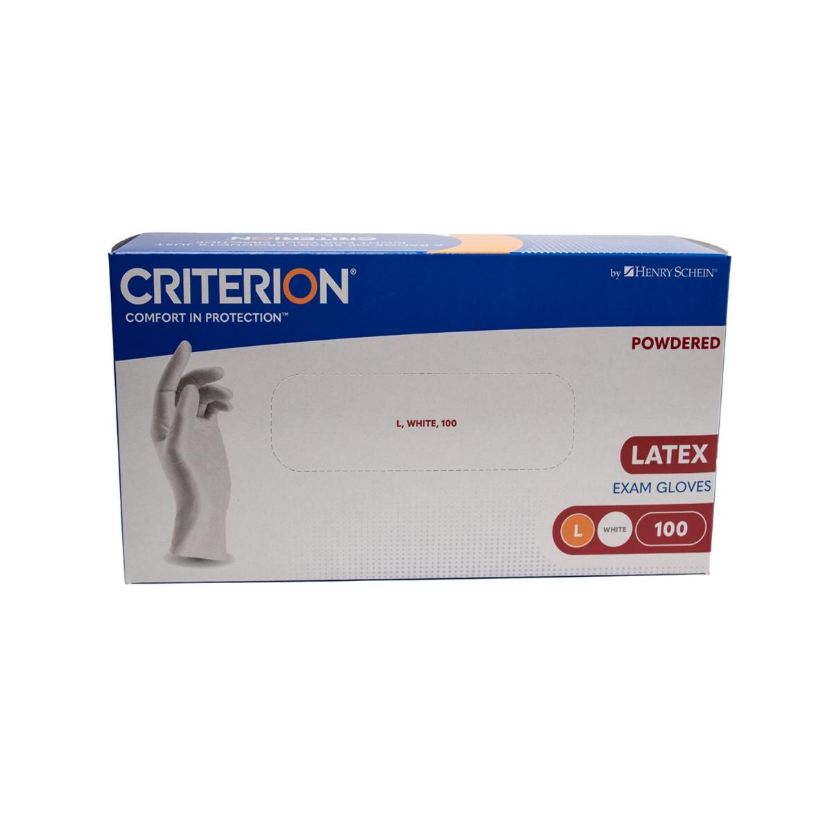 HS-Latex Handschuhe Premium gepudert Criterion® - Größe L, Packung 100 Stück