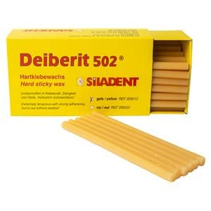 Deiberit 502® Hartklebewachs - Gelb, Stangen 50 Stück