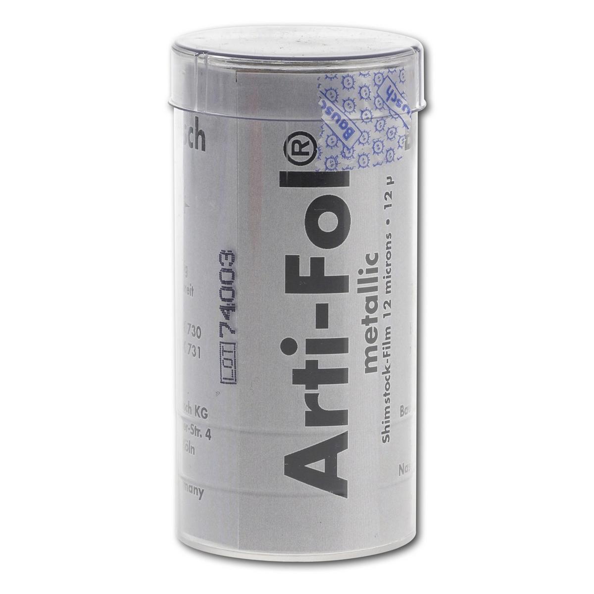 Bausch Arti-Fol® metallic - BK 730, schwarz, einseitig, Breite 75 mm, Rolle 20 m