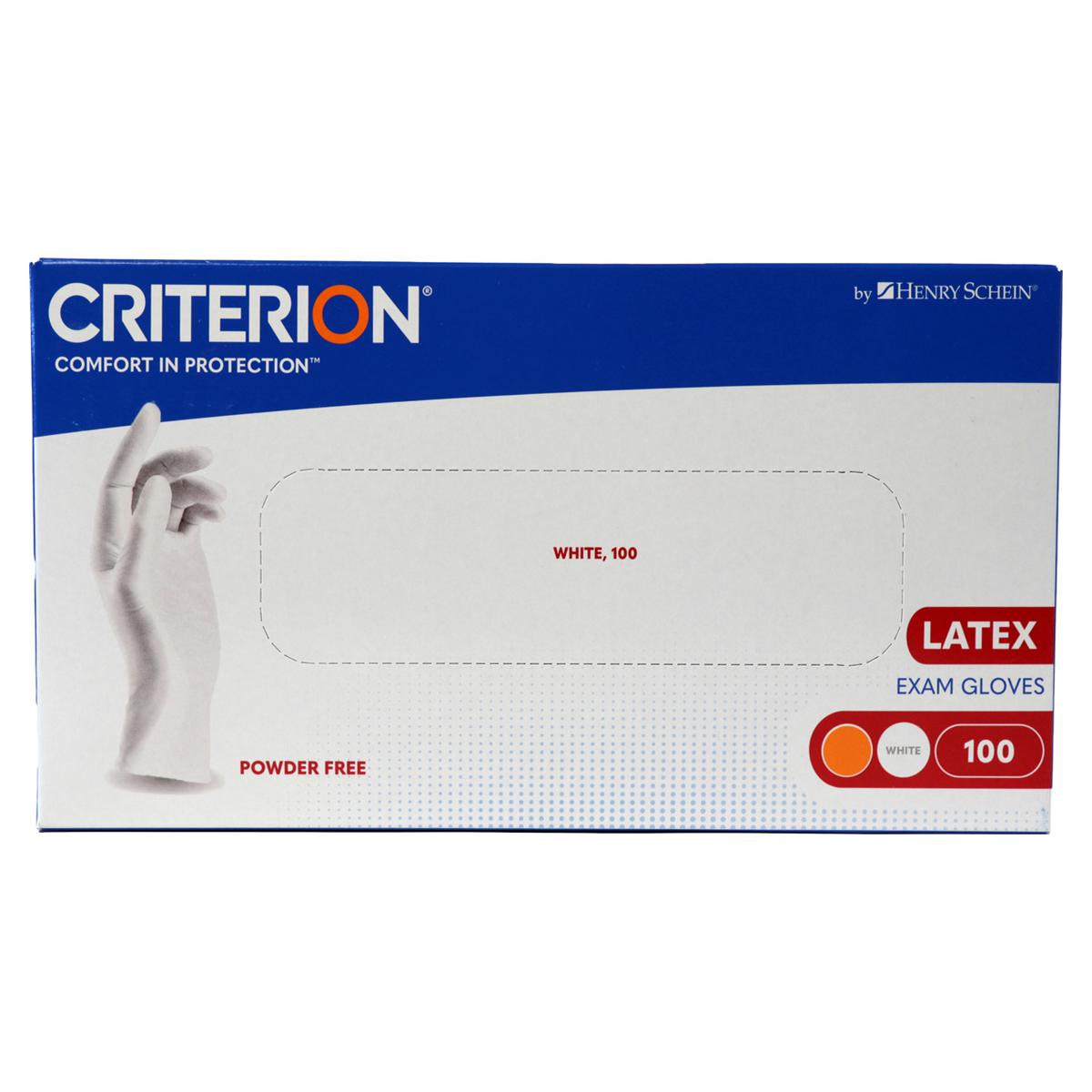 HS-Latex Handschuhe puderfrei Criterion® - Größe L, Packung 100 Stück