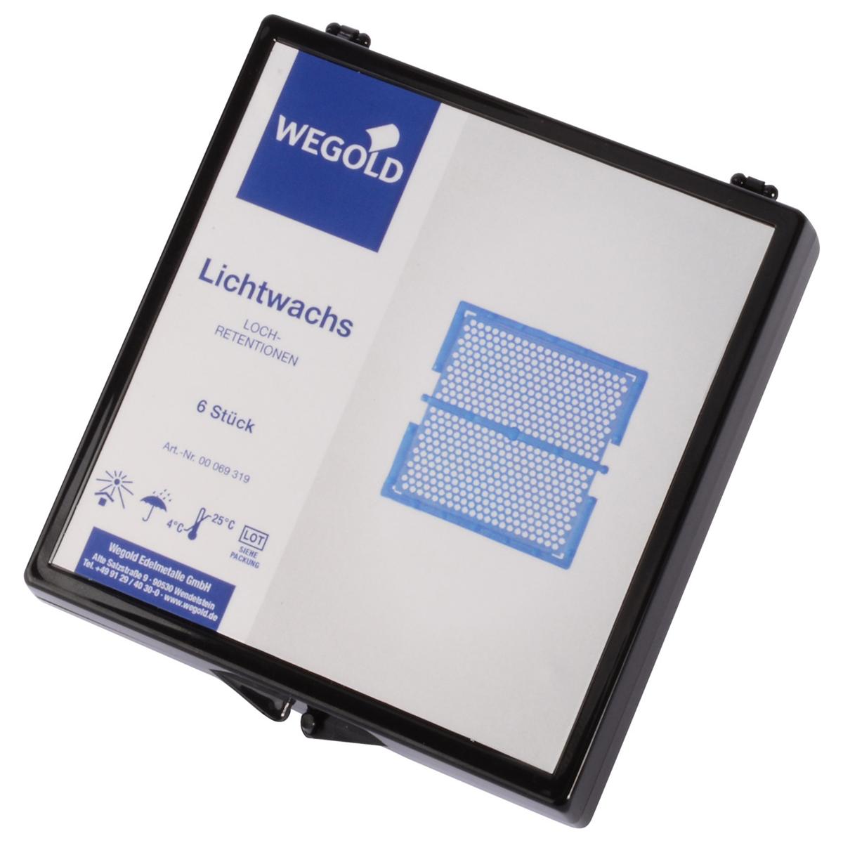 LICHTWACHS - Lochretentionen, Packung 6 Stück