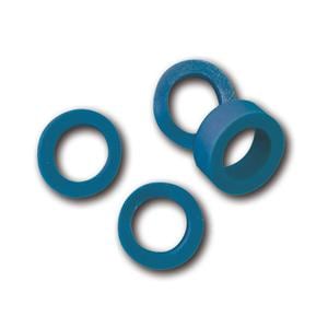 Maxi ID-Ringe - Blau, Packung 25 Stück