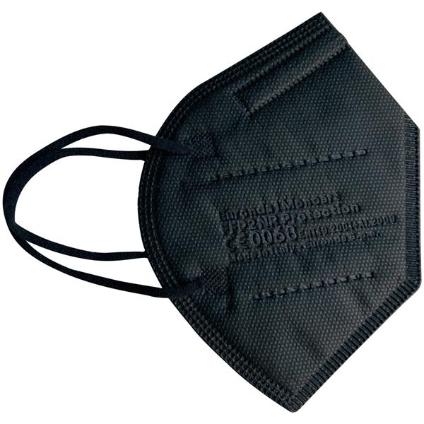 Monoart ffp2 Maske NR Protection - Schwarz, Packung 10 Stück