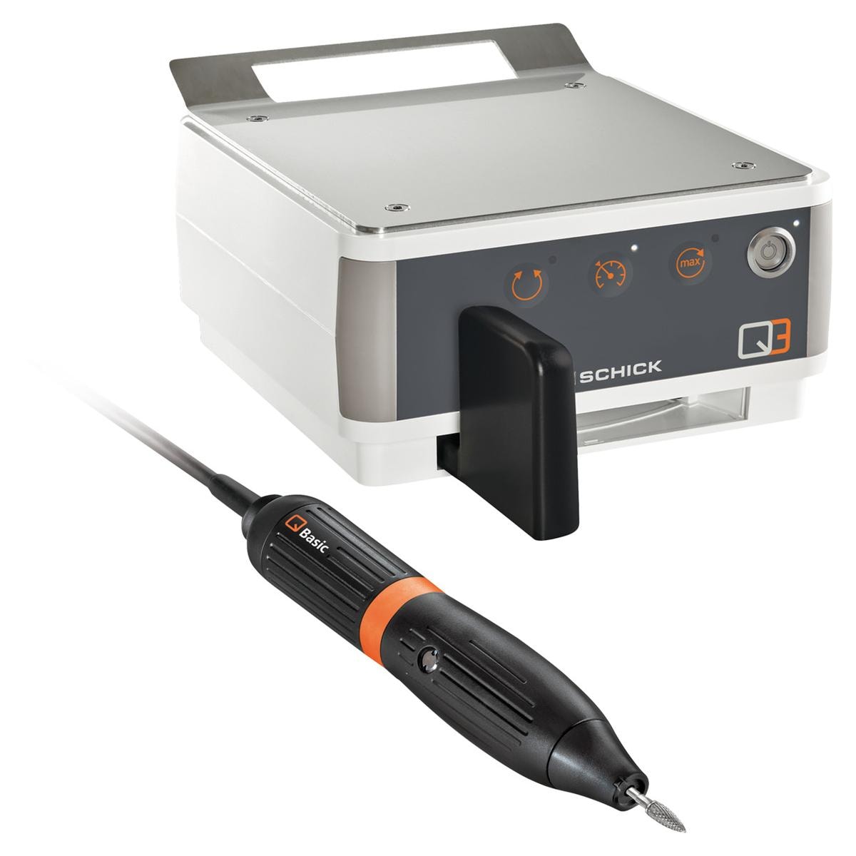 Q3 Basic Technikmaschine komplett - Steuergerät Fuß