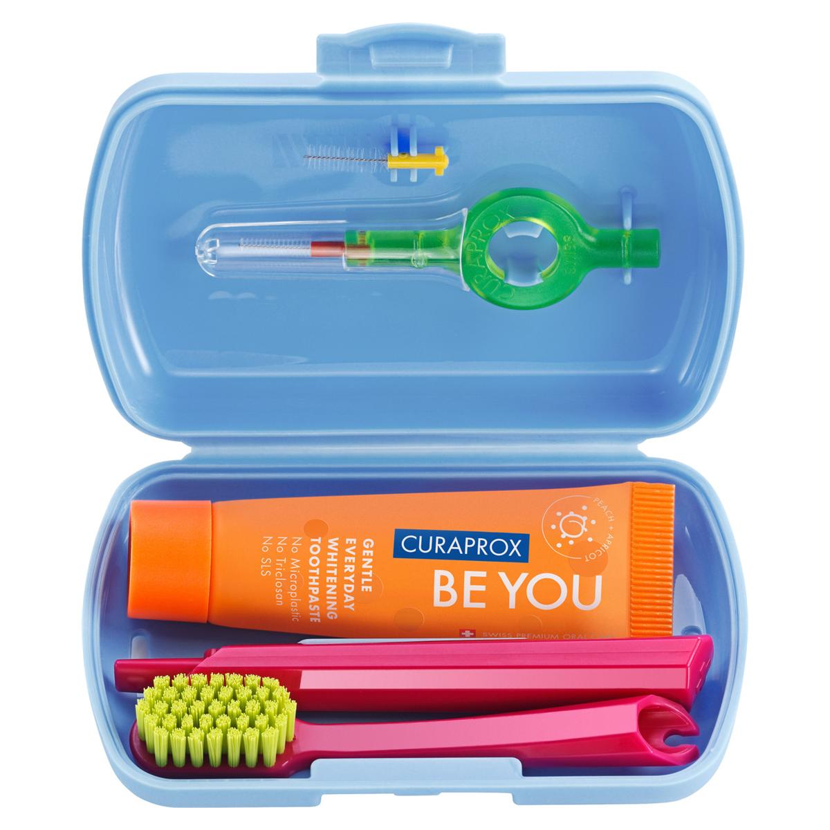 CURAPROX [BE YOU.] Travel Set - Pfirsich und Aprikose