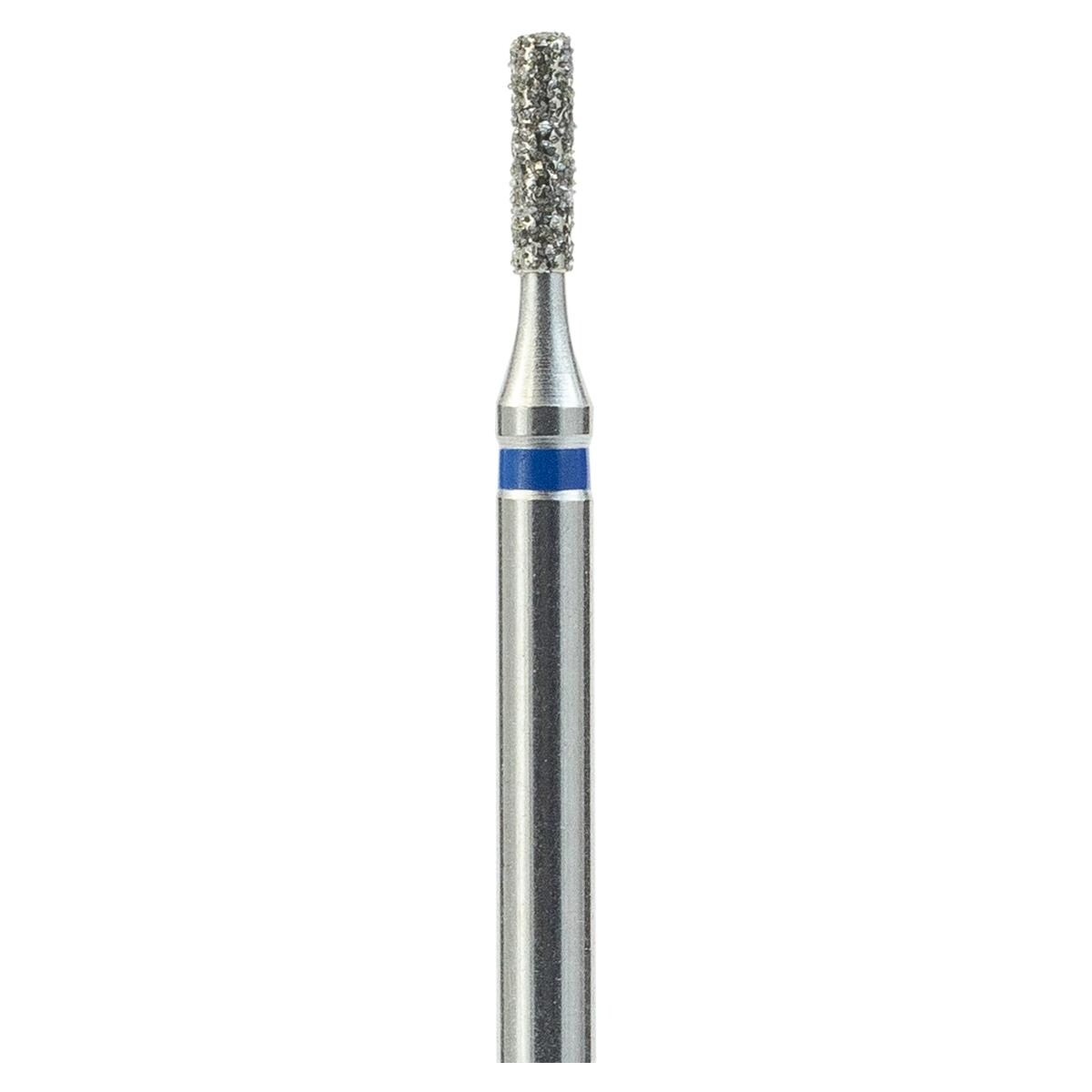 FG-Diamant Ultimate R-D, Zylinder-Kante-Rund, Form 835KR - ISO 010, mittel (blau), Kopflänge 4 mm, Packung 5 Stück