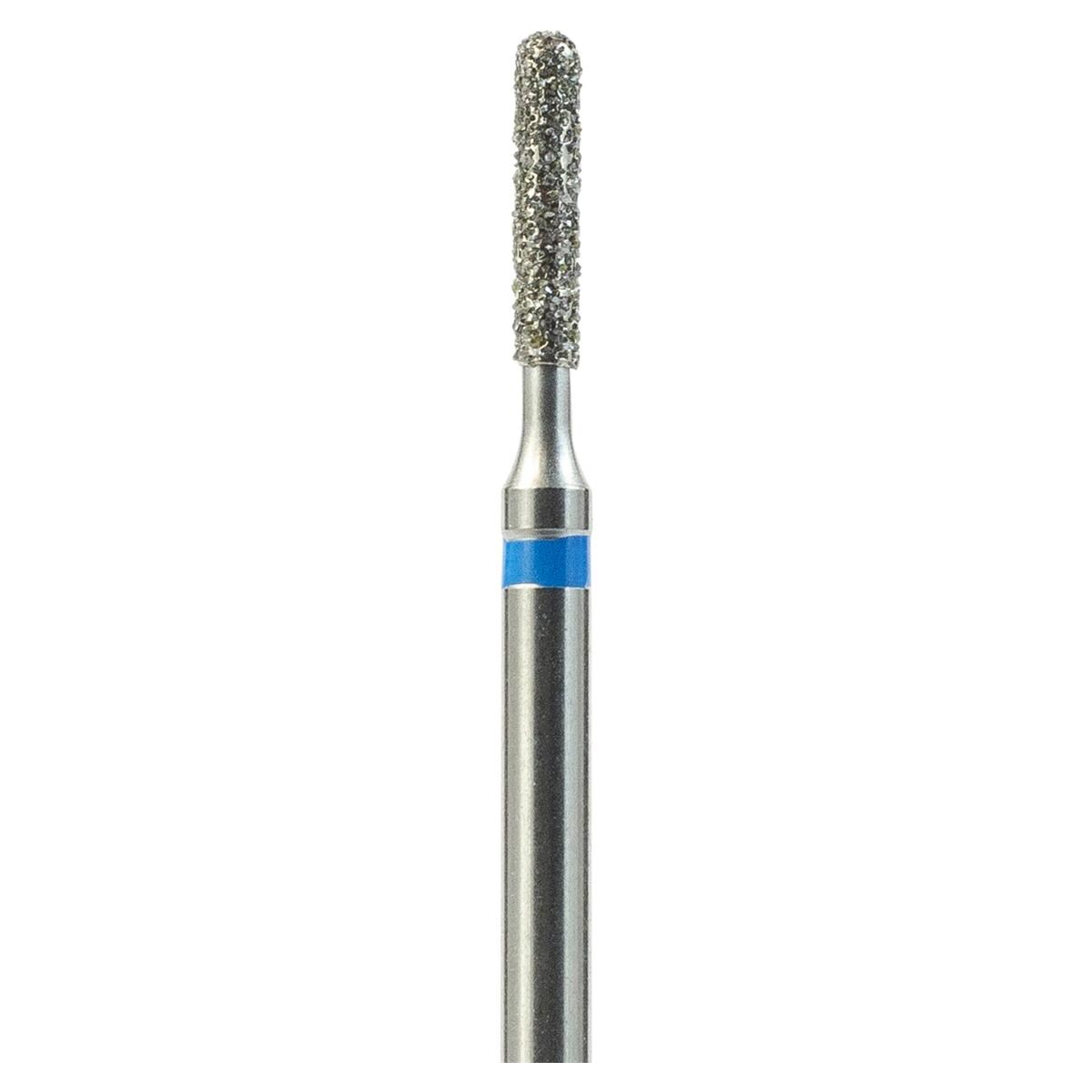 FG-Diamant Ultimate R-D, Zylinder-Rund, Form 881 - ISO 012, mittel (blau), Kopflänge 8 mm, Packung 5 Stück