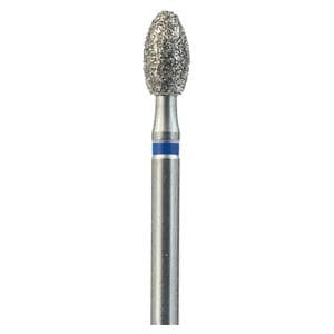 FG-Diamant Ultimate R-D, Ei, Form 379 - ISO 023, mittel (blau), Kopflänge 4,5 mm, Packung 5 Stück