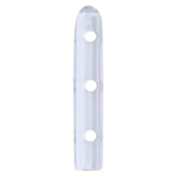 Instrumentenschutzkappen gelocht, rund - Klar, Länge 19,1 mm, Ø 2,0 mm, Packung 100 Stück