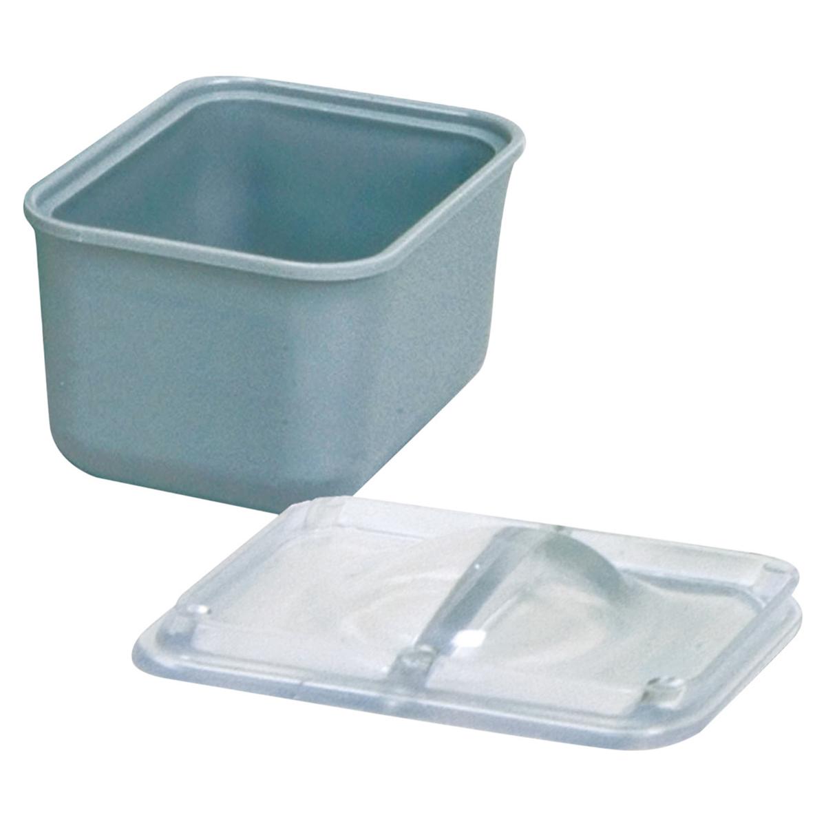 Kleinteilebehälter mit Deckel - Klein (Maße 5,7 x 4,1 x 2,9 cm)