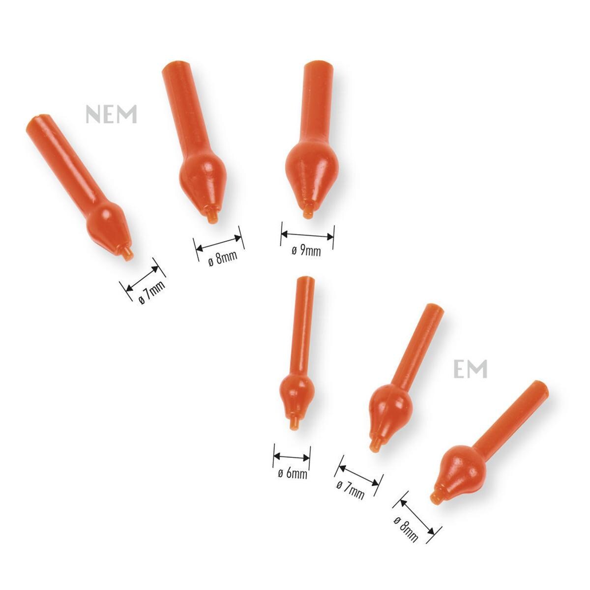 Guss-Kanäle Startsortiment EM - Packung 350 Stück