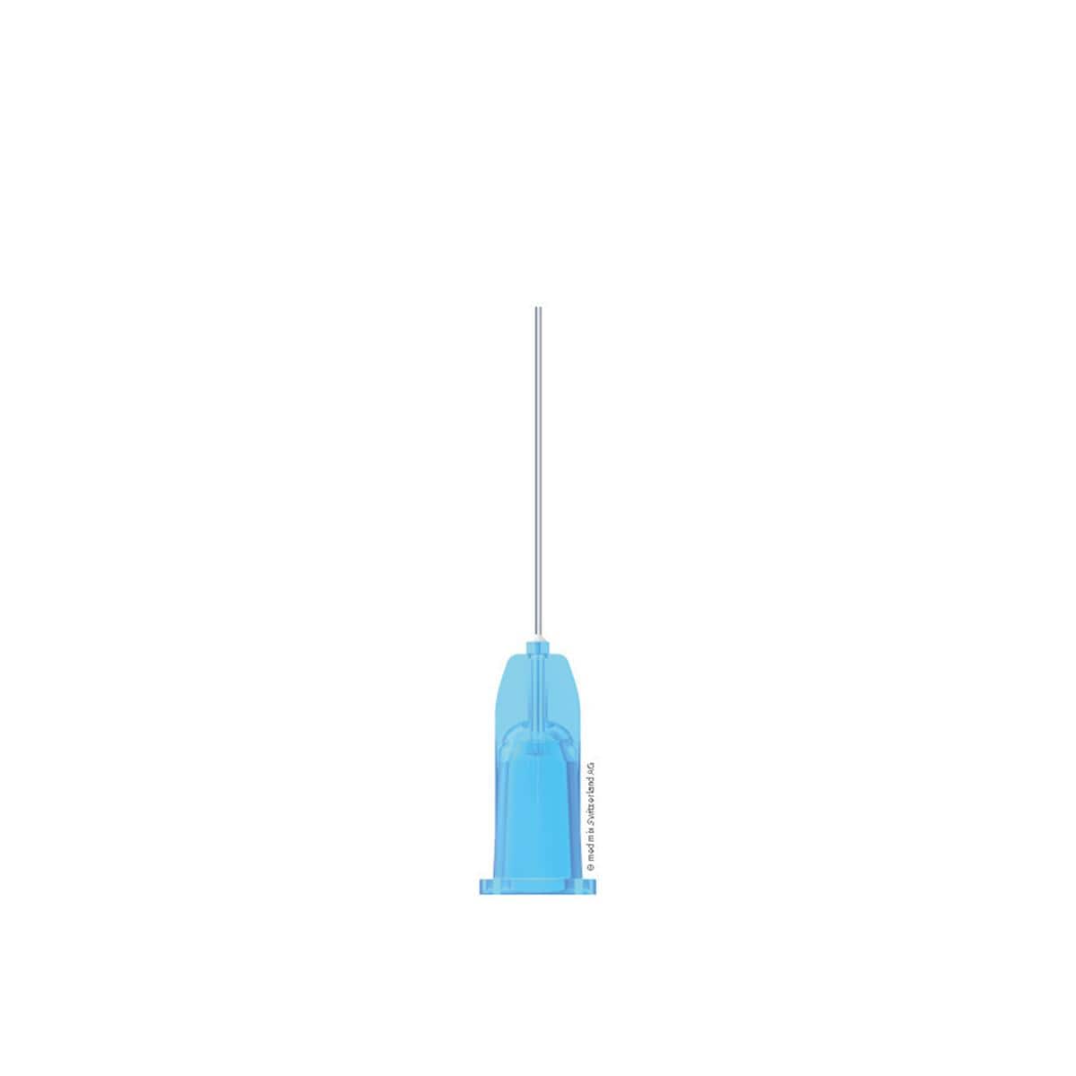 Einmal-Spülkanülen Endo - Blau - 27G, 0,4 x 23 mm, Packung 100 Stück
