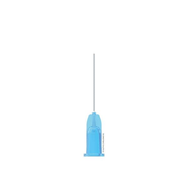 Einmal-Spülkanülen Endo - Blau - 27G, 0,4 x 23 mm, Packung 100 Stück