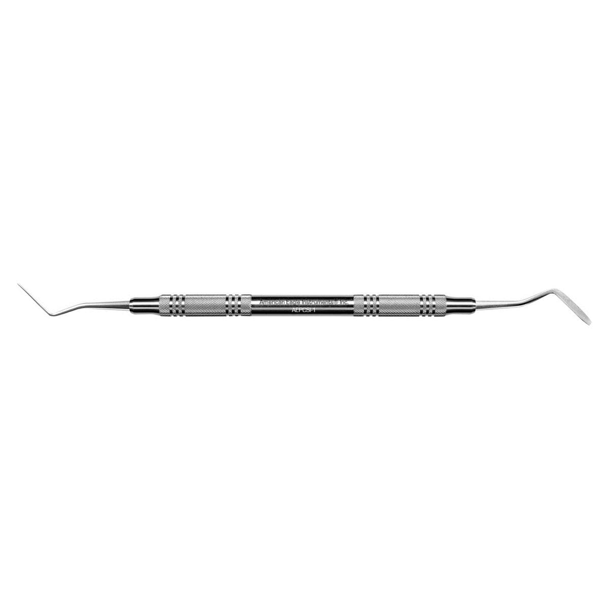 Fadenstopfer, dünn, mit Edelstahlgriff - Figur CSI-1 Serrated