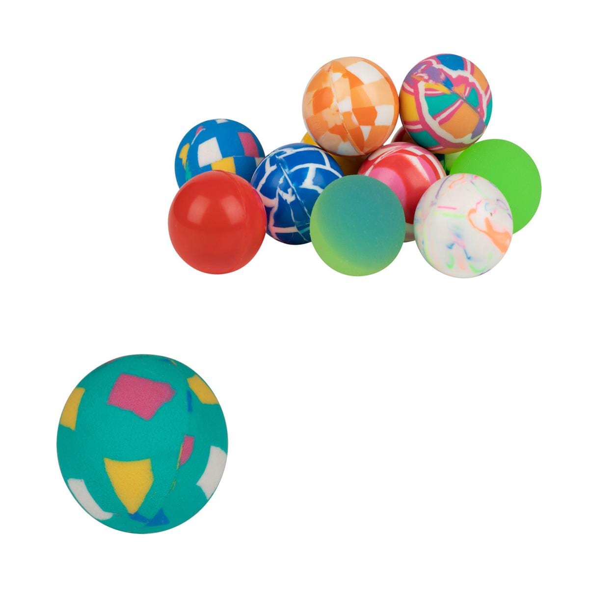 Springbälle - Sortiment - Packung 100 Stück