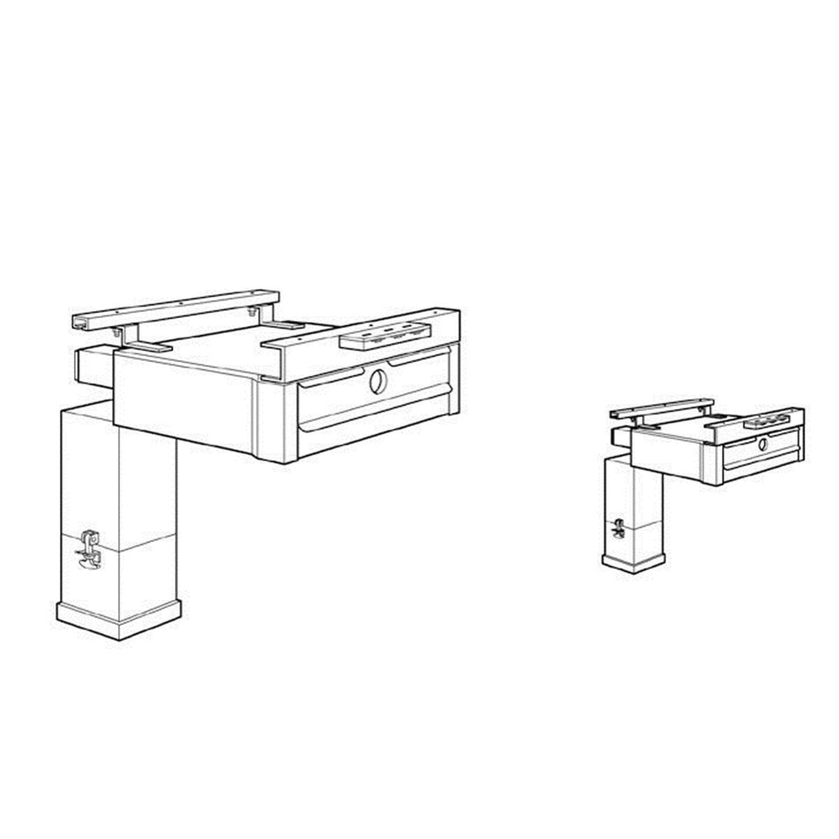Einbausatz - Unterbau