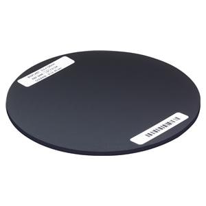 BIOPLAST® Color, Ø 125 mm - Einzelfarben - Schwarz, Stärke 3 mm, Packung 10 Stück