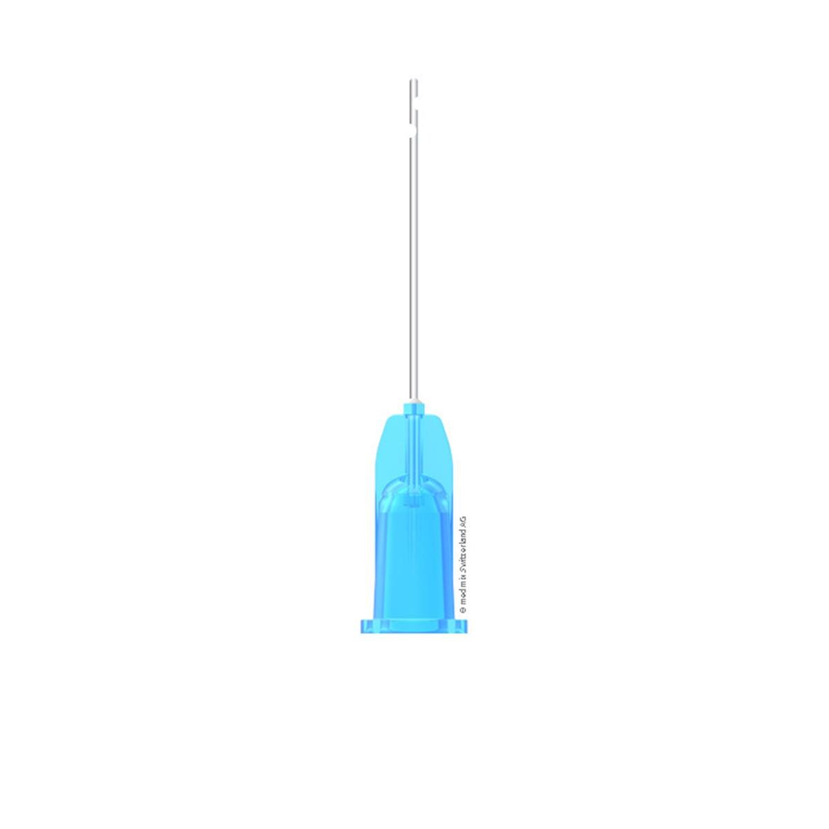 Endo Irrigation Needles™ doppelseitiger Öffnung - Blau - 23G, 0,6 x 25 mm, Packung 25 Stück