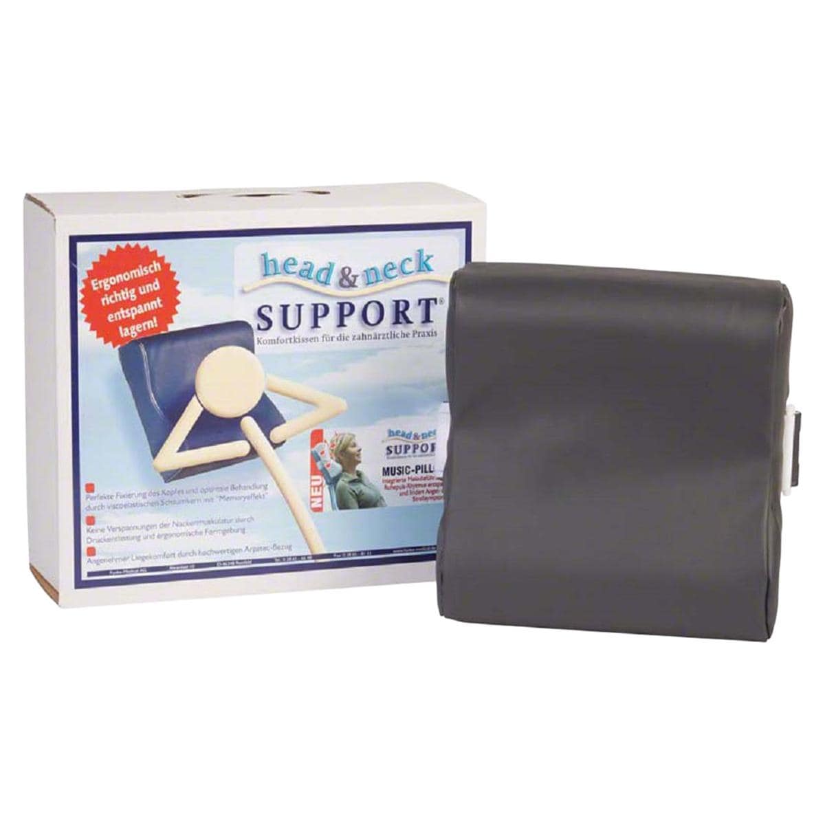 head & neck Support - Kopfteil - Anthrazit