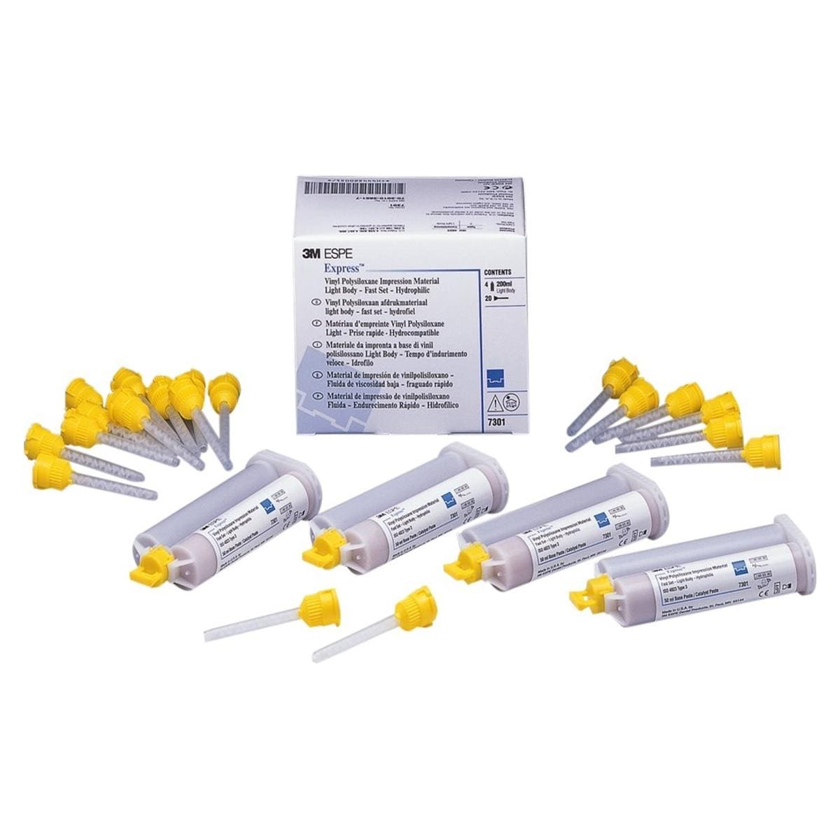 3M Express™ Light Body Fast - Kartuschen 4 x 48 ml