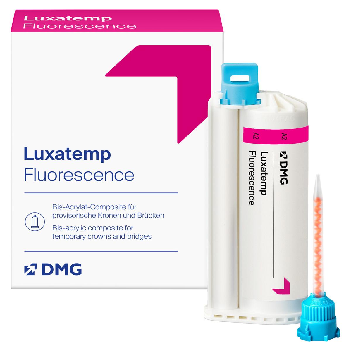 Luxatemp Fluorescence - Standardpackung - A2, Kartusche 76 g