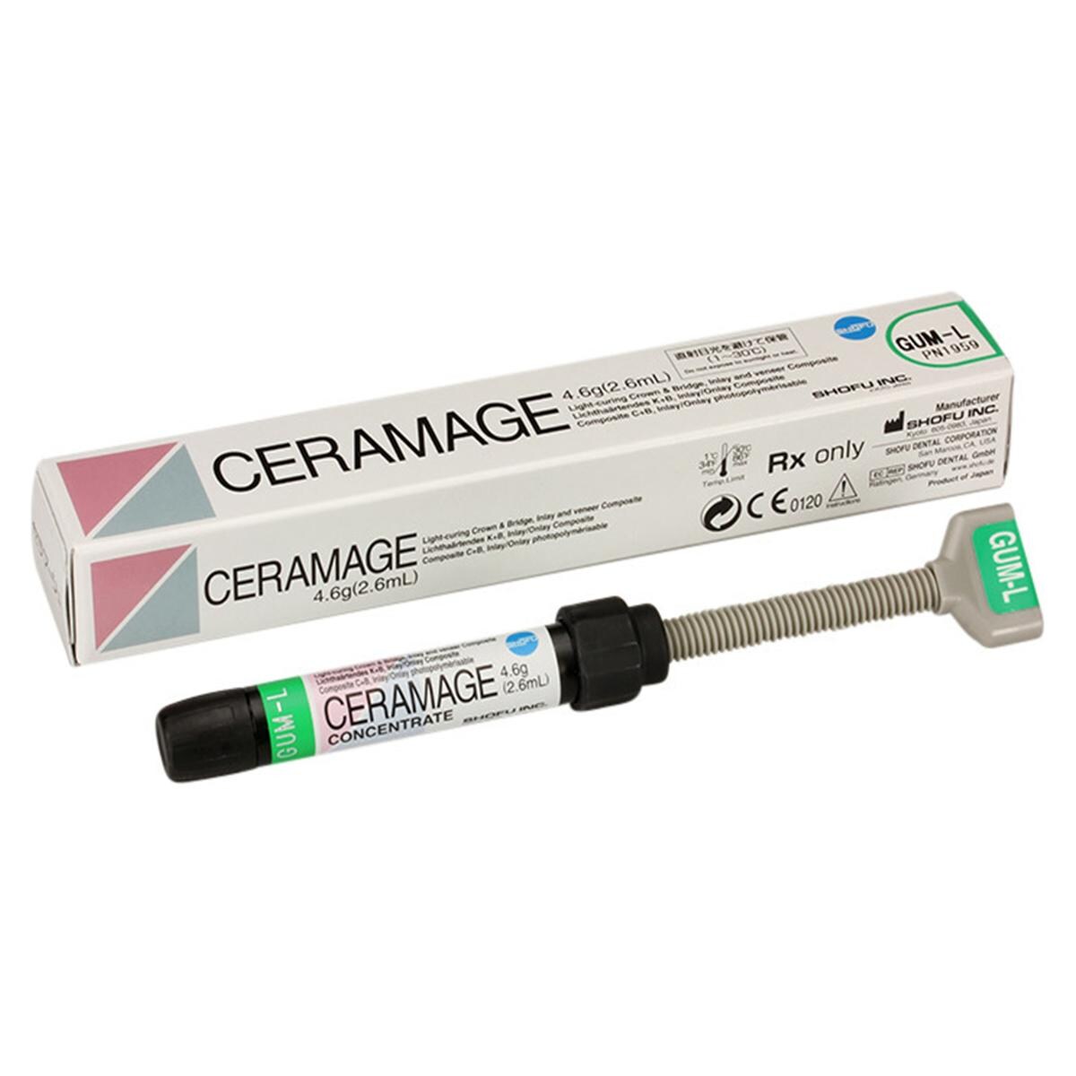 CERAMAGE, Effekt - GUM Light, Spritze 4,6 g