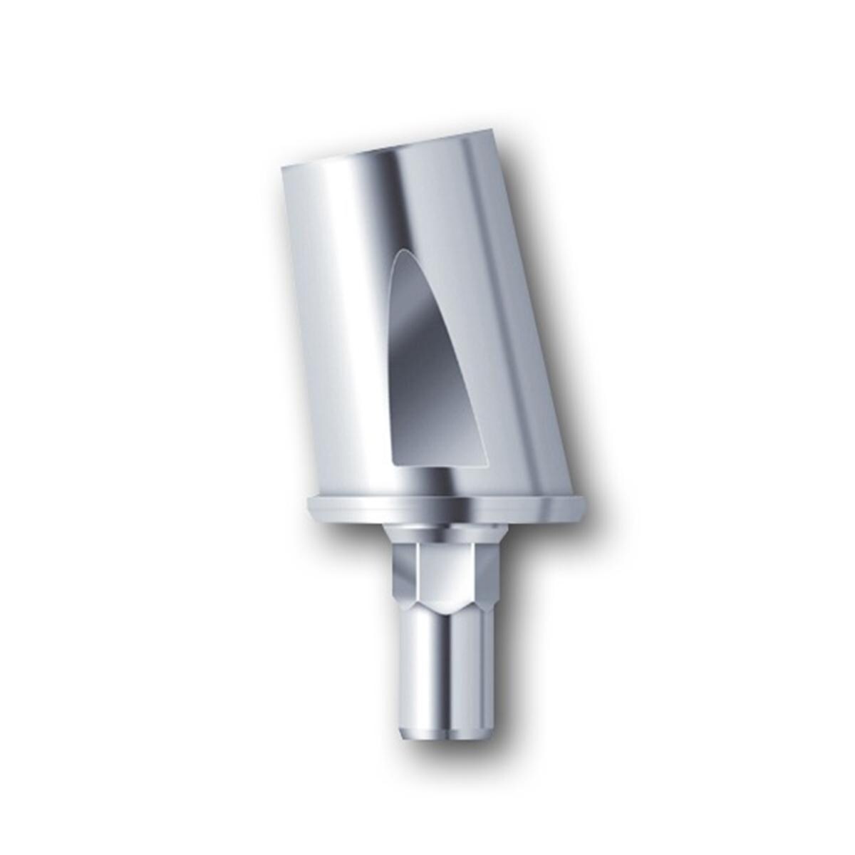 Abutment Titan 10° gewinkelt Ø 7,0 mm - Höhe 0,5 mm