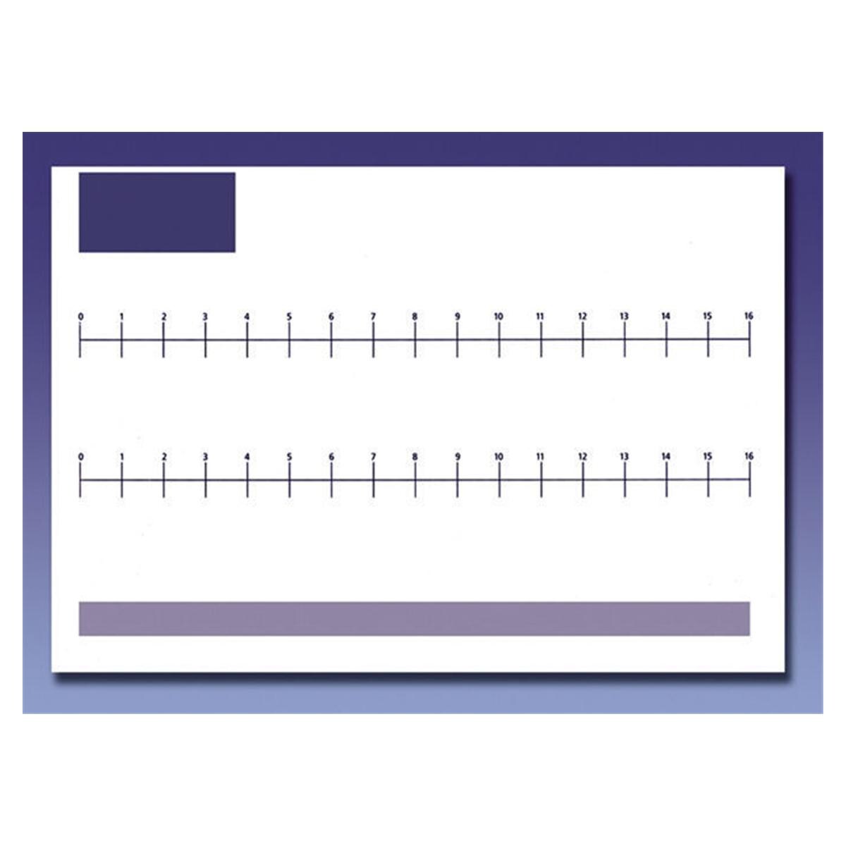 Anmischblock für Abformmassen - Format 175 x 115 mm, Block 35 Blatt