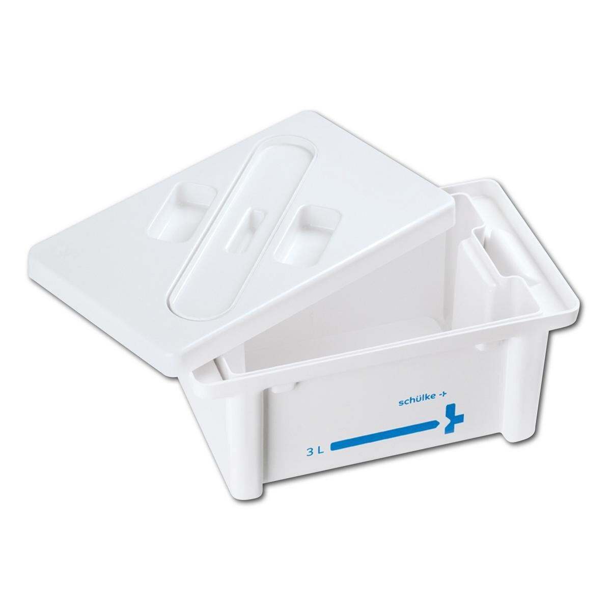 Instrumentenwanne 3 Liter - Mit weißem Deckel