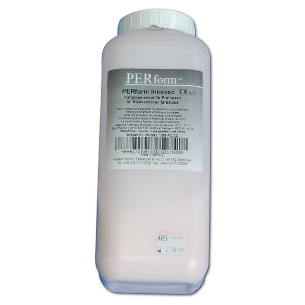 PERform-Kunststoff Pulver - Rosa geadert, Flasche 1.000 g