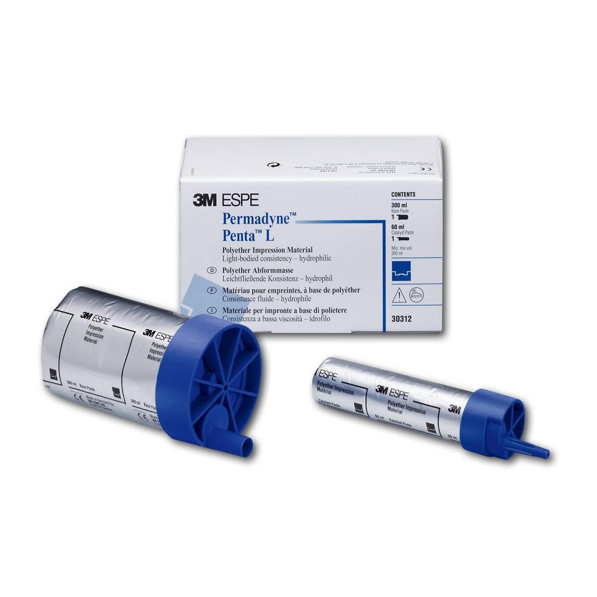 3M Permadyne™ Penta™ - Permadyne Penta L, 300 ml Basispaste und 60 ml Katalysatorpaste