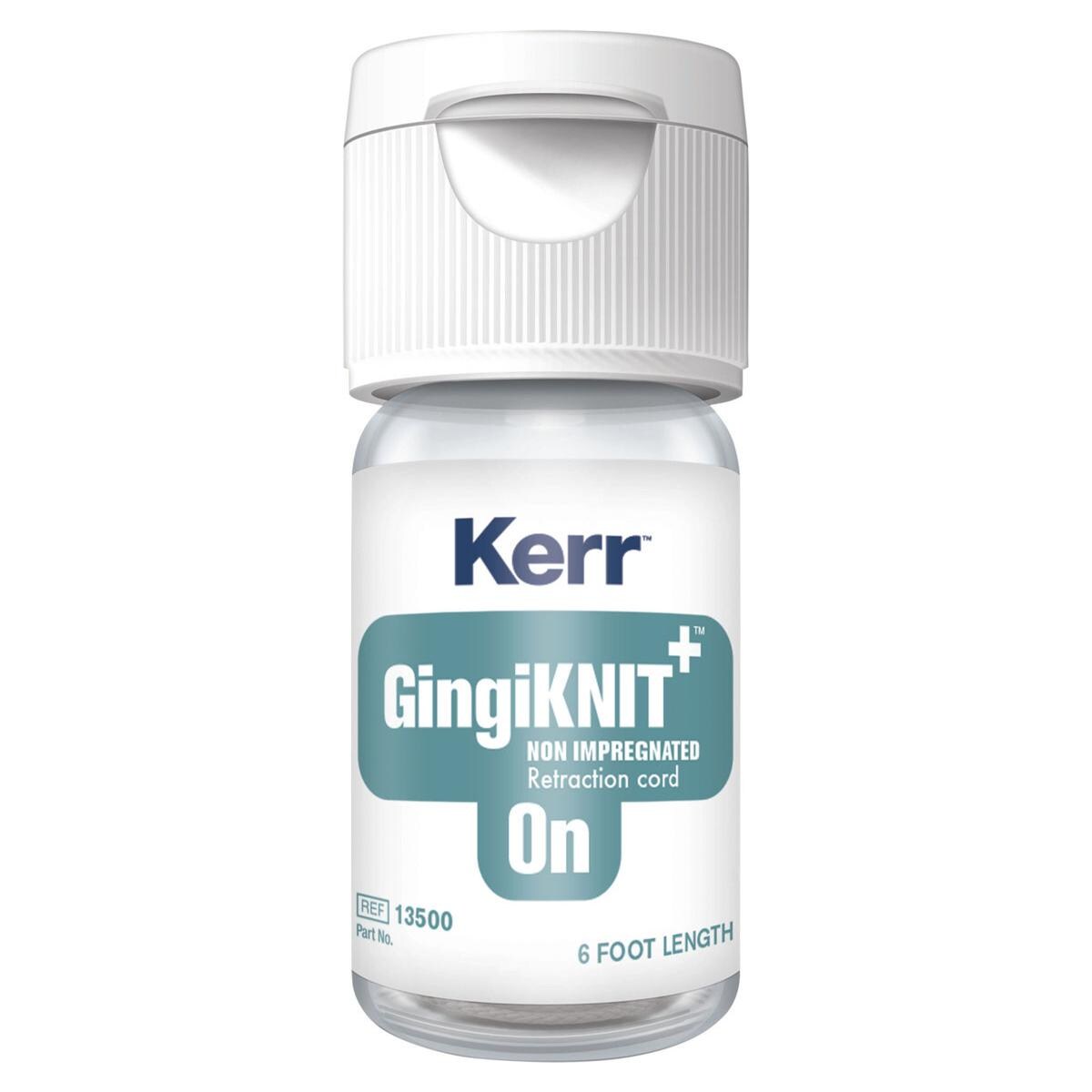 GingiKnit+™ Gestrickte Fäden, nicht imprägniert - Größe 0n, Packung 183 cm