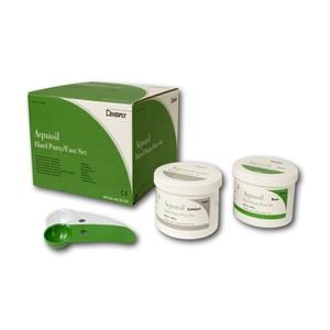 Aquasil Hard Putty - Dosen 4 x 450 ml Base und 4 x 450 ml Katalysator