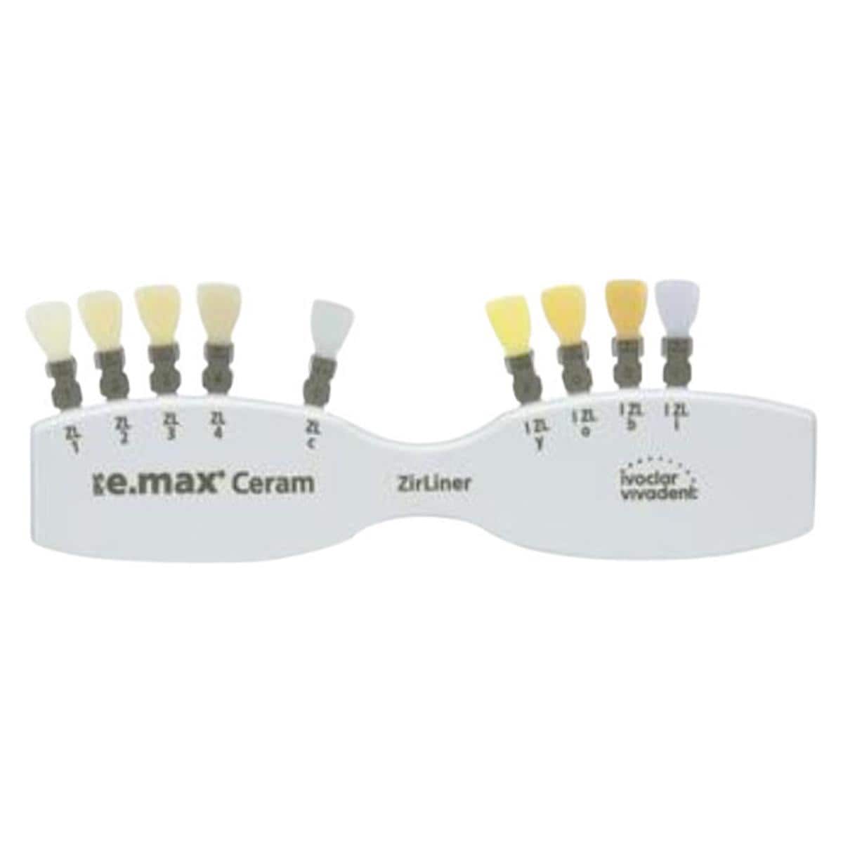 IPS e.max® Ceram Farbschlüssel - Für ZirLiner